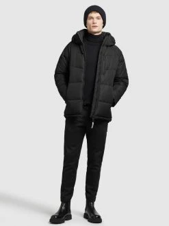 Khujo Vestes Dhiver Veste D’hiver Croon Homme Noir -Magasin de vêtements Khujo pas cher fb9aba149d51252ade19115f85641b06