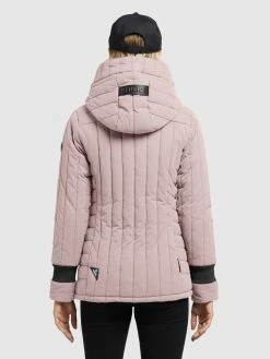 Khujo Vestes De Mi-saison Veste Mi-saison TWEETY PRIME Femme Rose -Magasin de vêtements Khujo pas cher fc16d0c84a2f3dc6f449ef66c03331a7