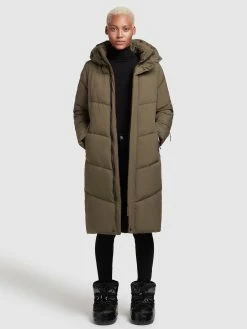 Khujo Manteaux Dhiver Manteau D’hiver Torino2 Femme Kaki -Magasin de vêtements Khujo pas cher fc90082b9a6fdc031480e1b0eecb4d2f