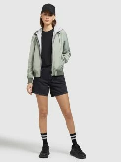 Khujo Vestes De Mi-saison Veste Mi-saison PERSEE Femme Vert Pastel -Magasin de vêtements Khujo pas cher fd0ae17845f8340aefce359f28ae99a1