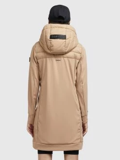 Khujo Manteaux Dhiver Manteau D’hiver RUTH MATT Femme Beige -Magasin de vêtements Khujo pas cher fe96d4777ec3fb9647580853a08c6acd